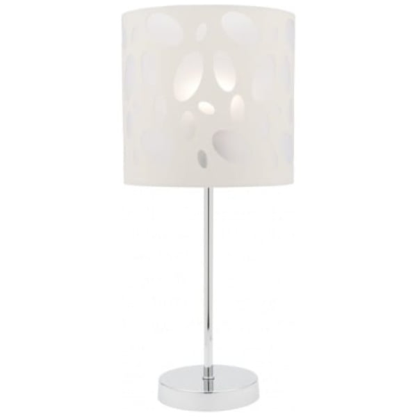 Triguna White Table Lamp