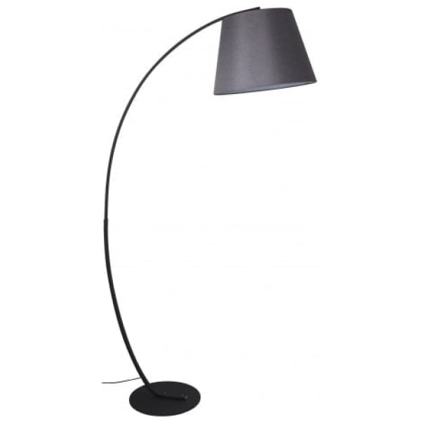 Bowie Charcoal Floor Lamp