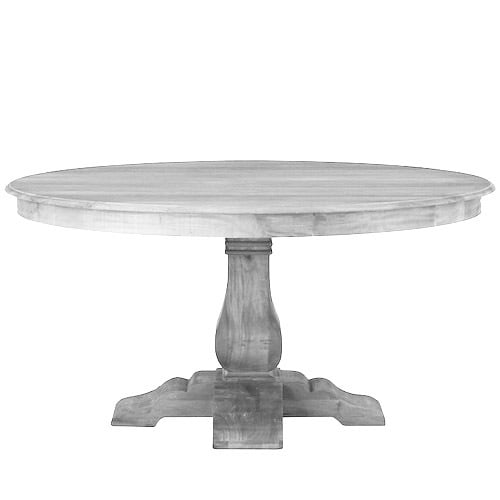 Country Cottage Round Dining Table Natural