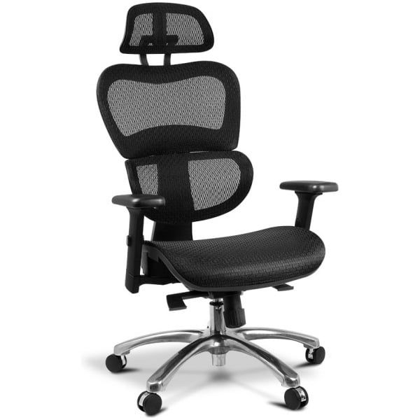 Swan Deluxe Office Mesh Chair Black