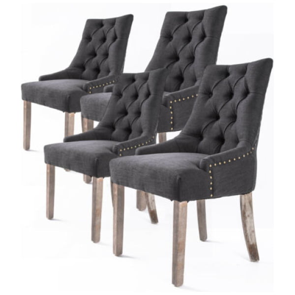 Chloe French Provincial Dining Chair Set 4