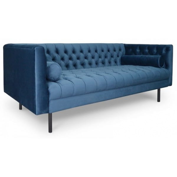 Valalentina Navy Blue Sofa