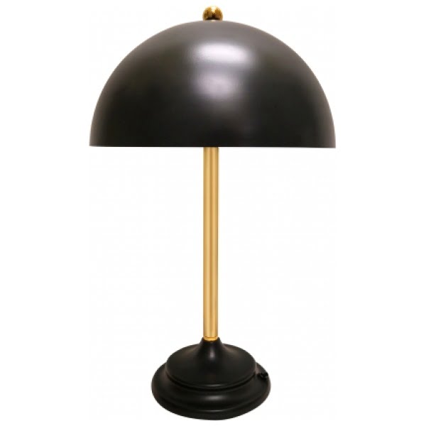 Mushroom Black Table Lamp