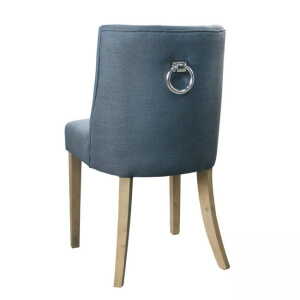 ophelia dining chair denim blue