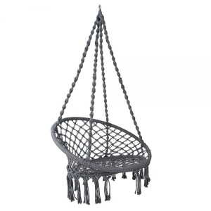 Gardeon Hammock Swing Chair – Grey