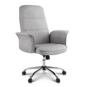 Heath Fabric Office Desk Chair Grey