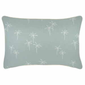 Cushion Cover Palm Cove Light Blue 35cm x 50cm