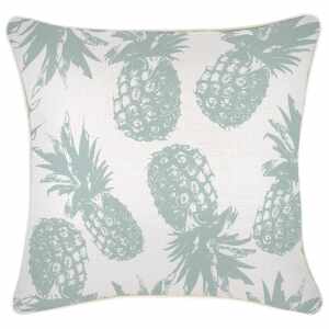 Cushion Cover Pineapples Light Blue 45cm x 45cm