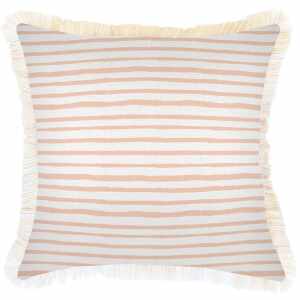 Cushion Cover Paint Stripes Blush 60cm x 60cm