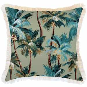 Cushion Cover Palms Green 60cm x 60cm