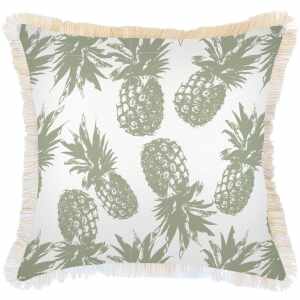 Cushion Cover Pineapples Green 60cm x 60cm