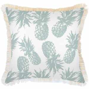 Cushion Cover Pineapples Light Blue 60cm x 60cm