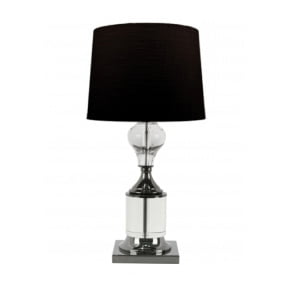 emerson black table lamp
