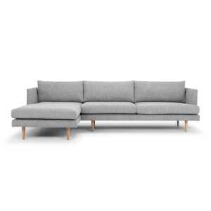 Laurant Left Chaise Sofa Charcoal