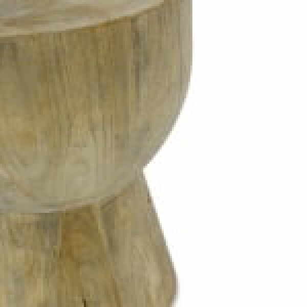 Shelby Wooden Low Stool