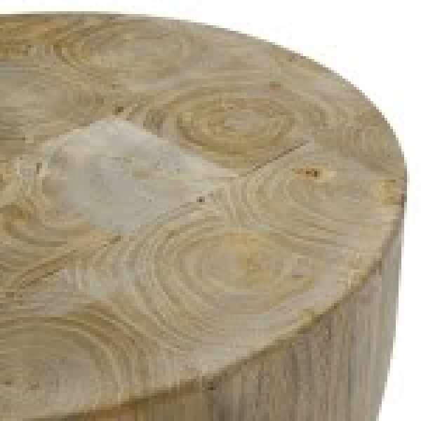 Shelby Wooden Low Stool