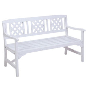 Mary Garden Bench Seat White