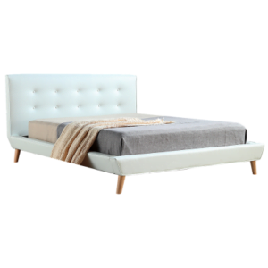 Alice Queen Bed White